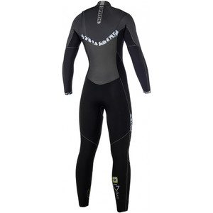 Mystic Gem Womens 5/3mm Chest Zip Wetsuit & Changing Robe / Poncho